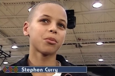 Young Stephen Curry 